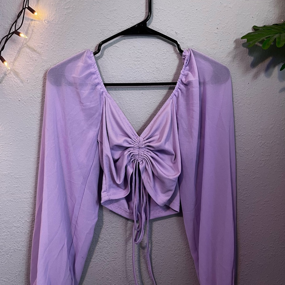 Flowy Purple Top